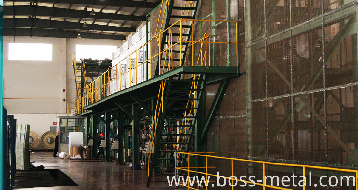 stainless steel coil production line workshop annealing